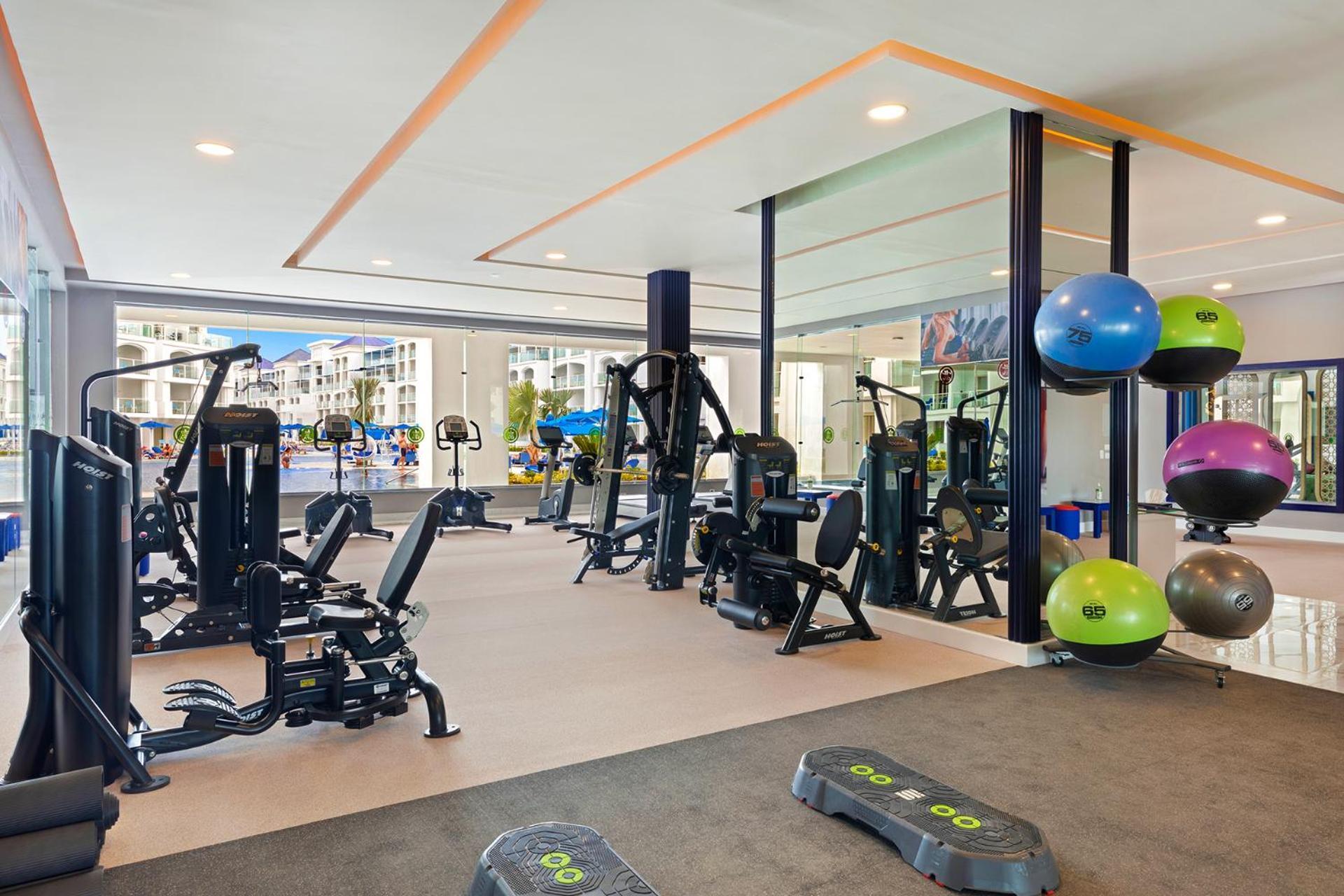 Pickalbatros Blu Spa Resort - Adults Friendly 16 Years Plus- Ultra All-Inclusive Hurghada Luaran gambar The gym at the hotel
